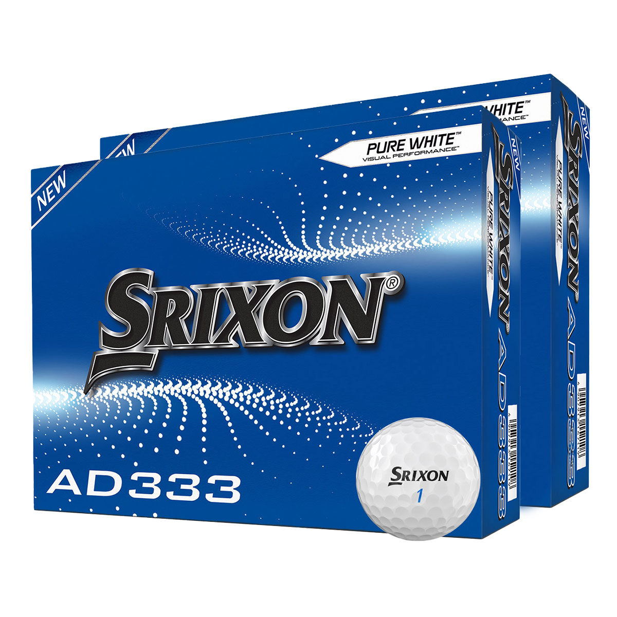 Srixon AD333 24 Golf Ball Pack, Mens, White | American Golf