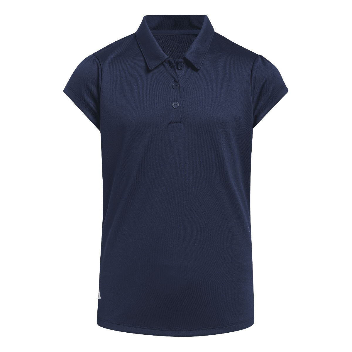 adidas Junior Girls Performance Golf Polo Shirt, Unisex, Collegiate navy, 7-8 years | American Golf