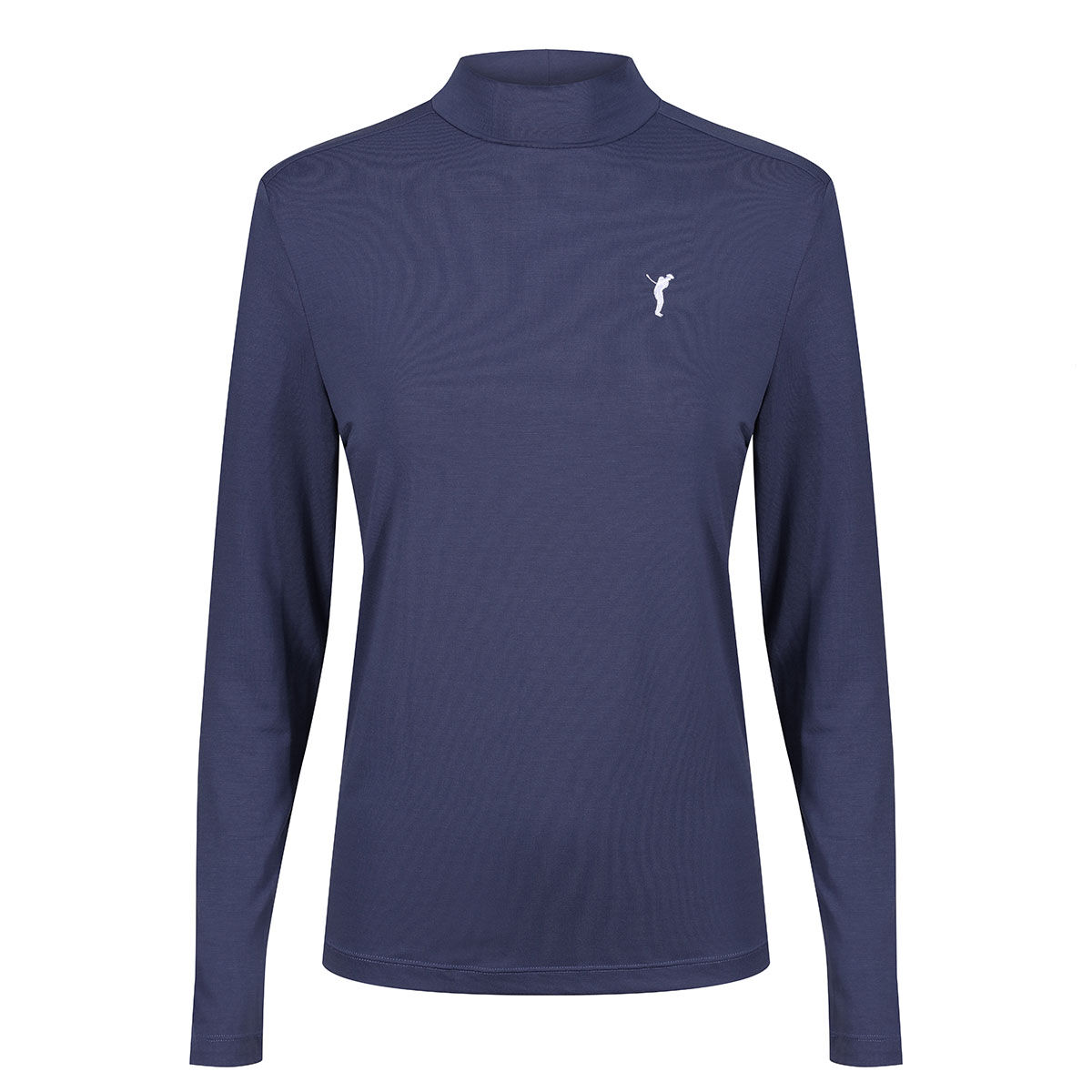 Ocean Tee Women’s Blue Embroidered GOLFINO Wave Golf Base Layer, Size: Xl | American Golf