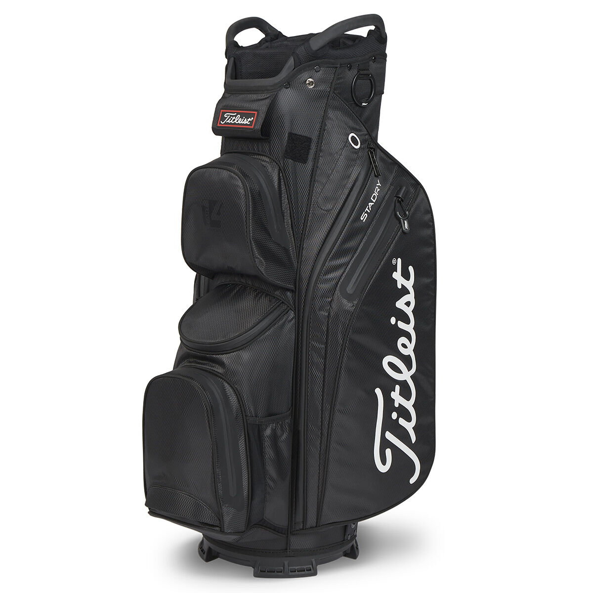 Titleist 14 StaDry Waterproof Golf Cart Bag, Black | American Golf