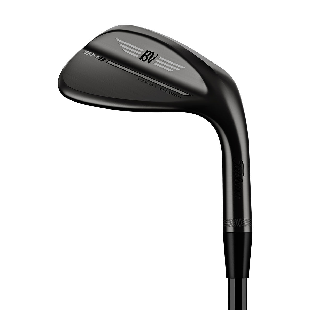 Titleist SM9 Jet Black Premium Steel Golf Wedge, Mens, Right hand, 56 d grind, 12, Steel | American Golf