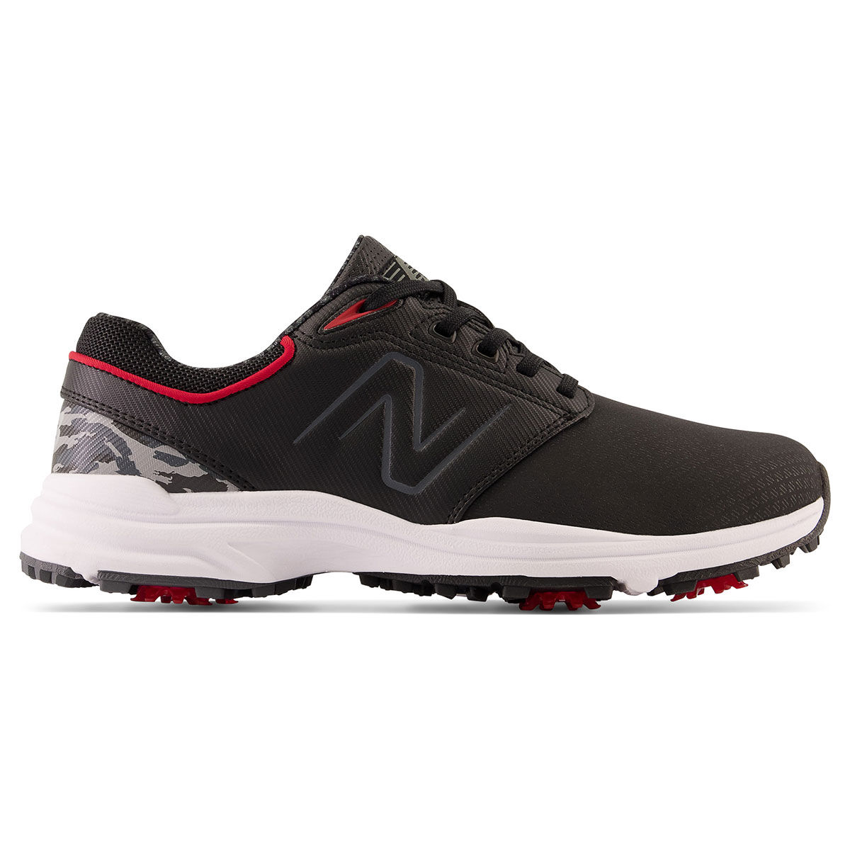New Balance Men’s Black Waterproof Brighton Spiked Golf Shoes, Size: 7.5 | American Golf