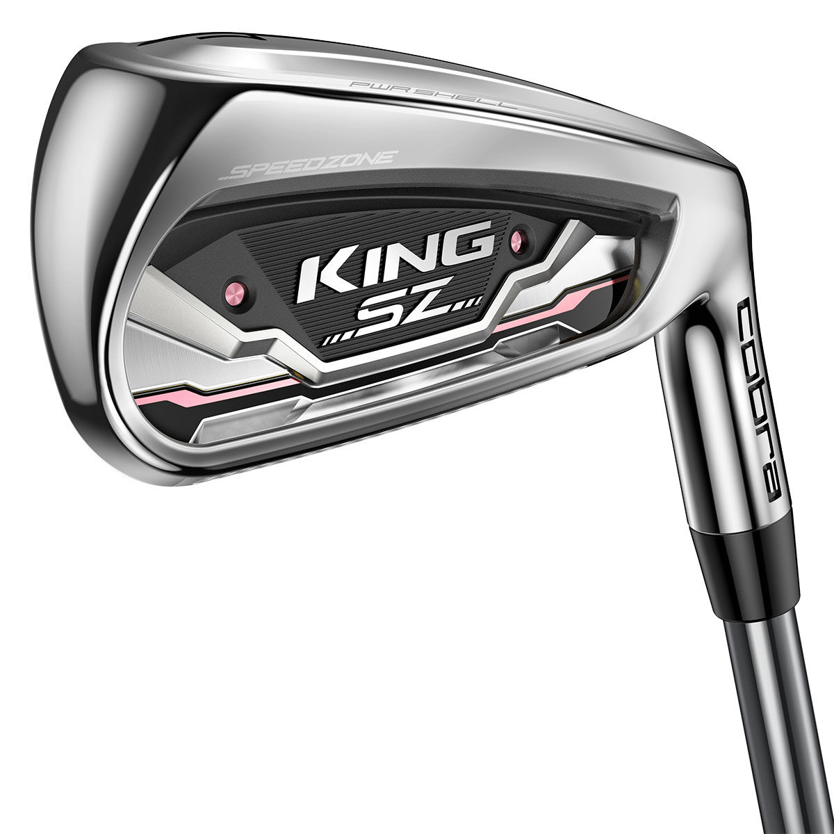 Cobra Golf Silver and Black King SPEEDZONE-S Graphite Lady flex Right Hand 6-sw 6 Golf Irons | American Golf