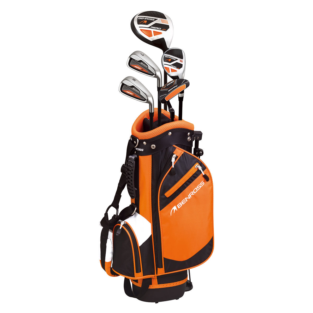 Benross Orange Lightweight Aero 43-49" Junior Right Hand Golf Package Set, Size: 43-49"  | American Golf