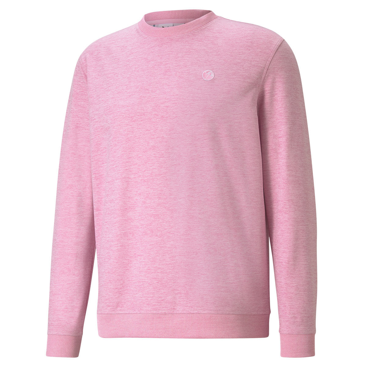 PUMA Men’s AP Cloudspun Golf Sweater, Mens, Pale pink, Small | American Golf