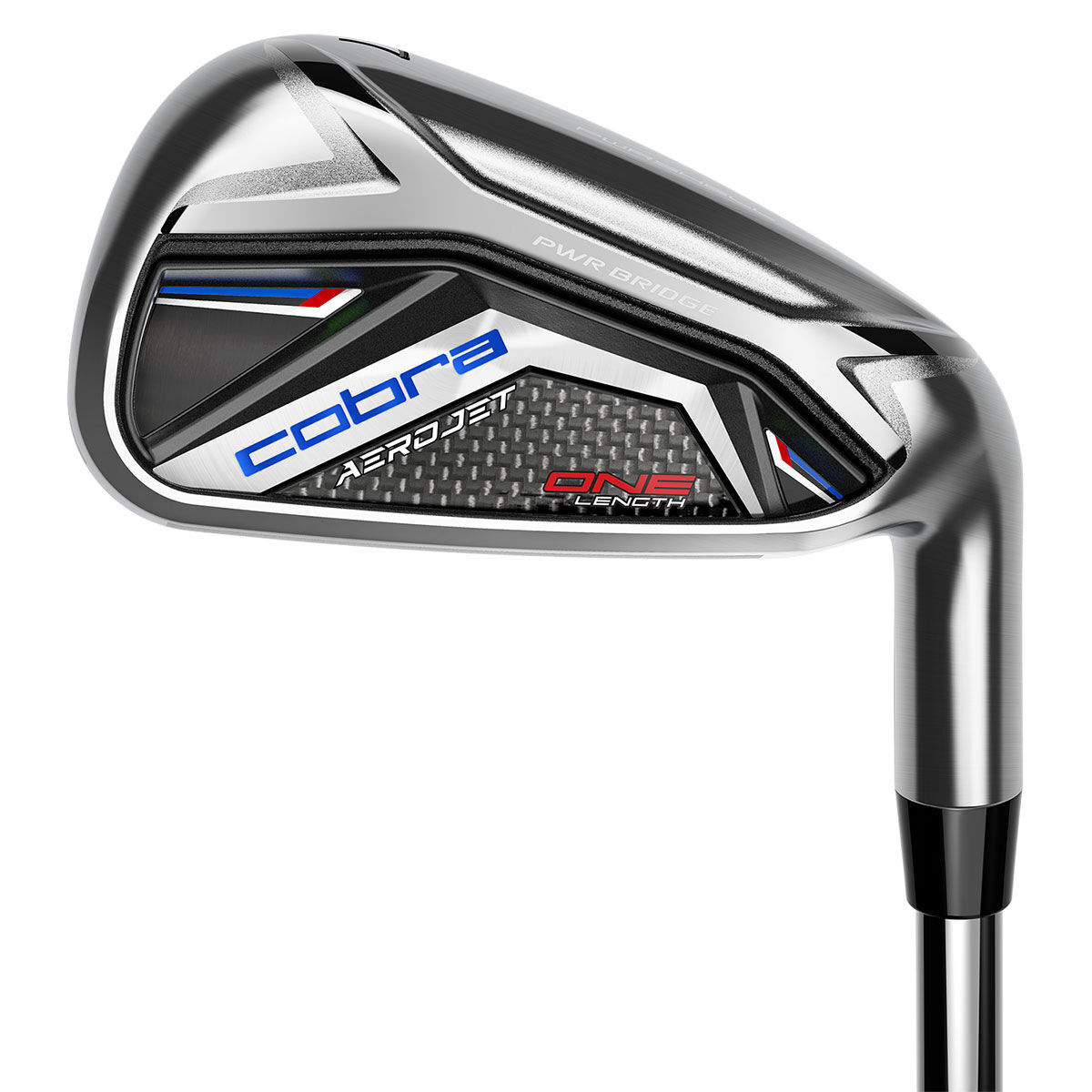 Cobra Golf Black and Grey AeroJet ONE Length Steel Regular Right Hand 7 Golf Irons, Size: 5-Gw | American Golf