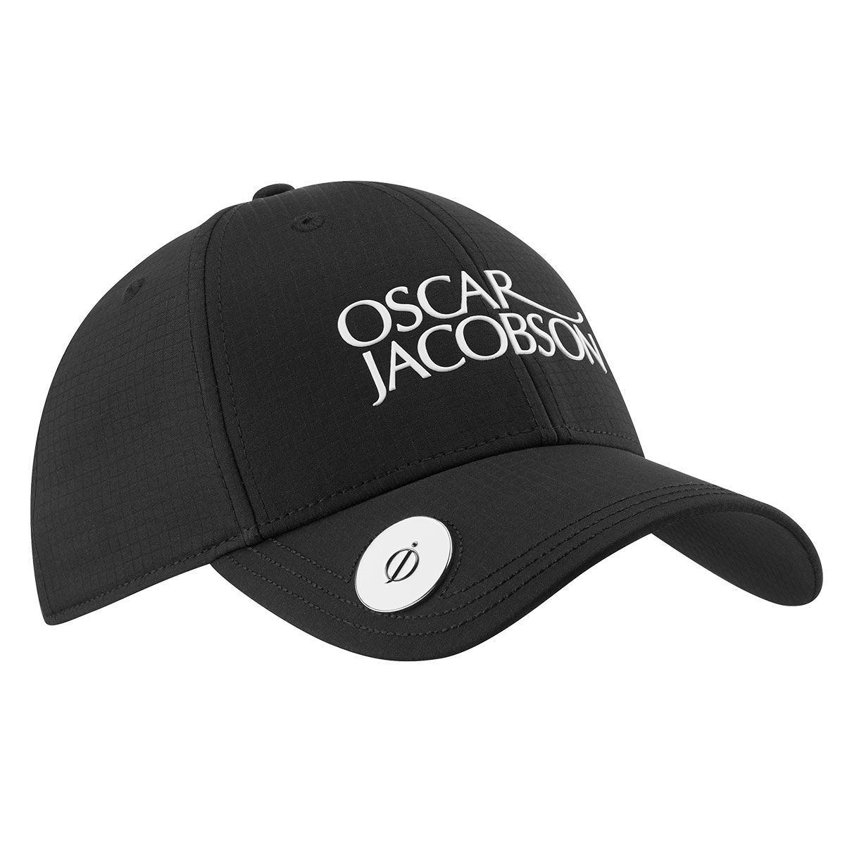 Oscar Jacobson Men’s Maine Ball Marker Golf Cap, Mens, Black/white, One size | American Golf