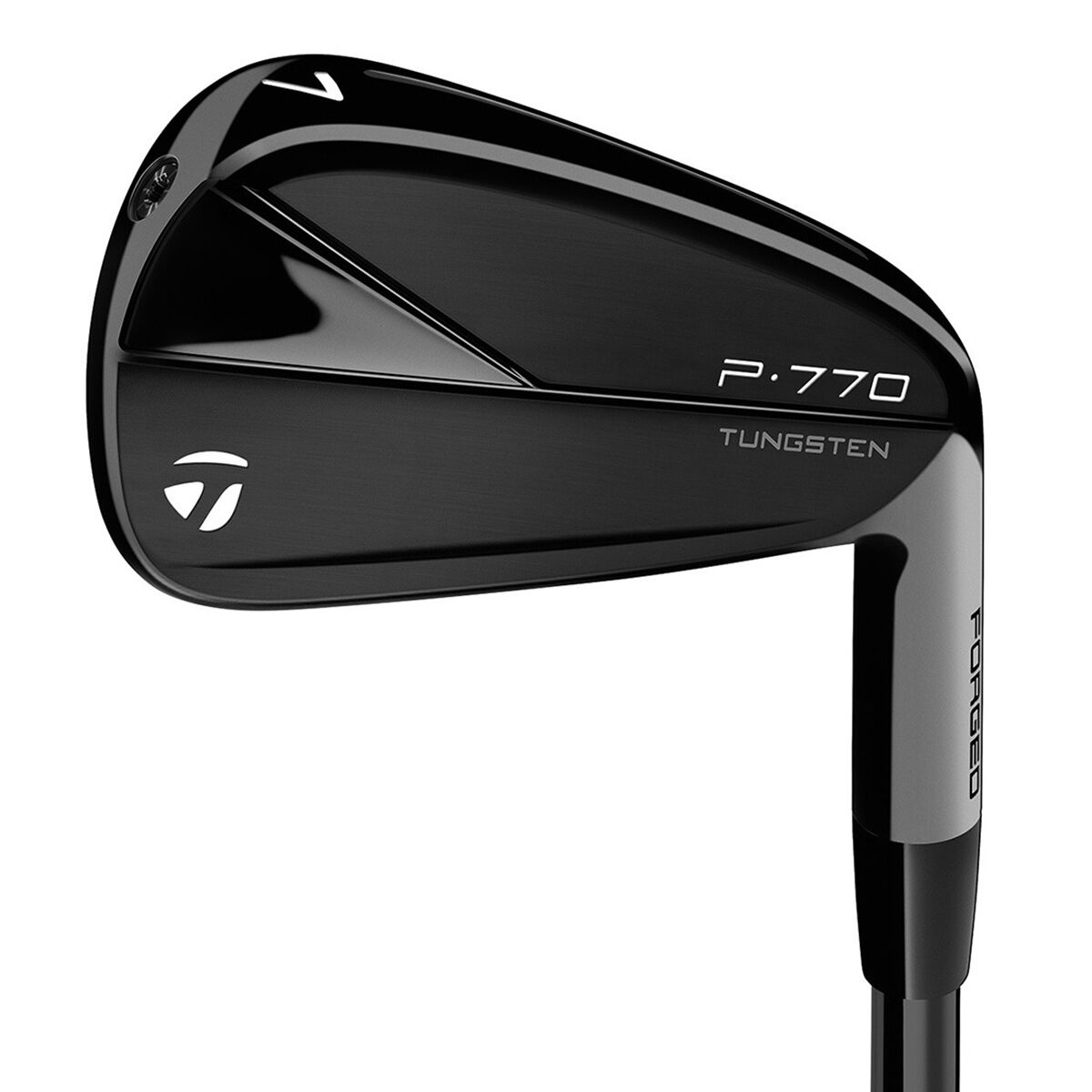 TaylorMade P770 Phantom Black Golf Irons, Mens, 4-pw (7 irons), Right hand, Steel, Stiff | American Golf