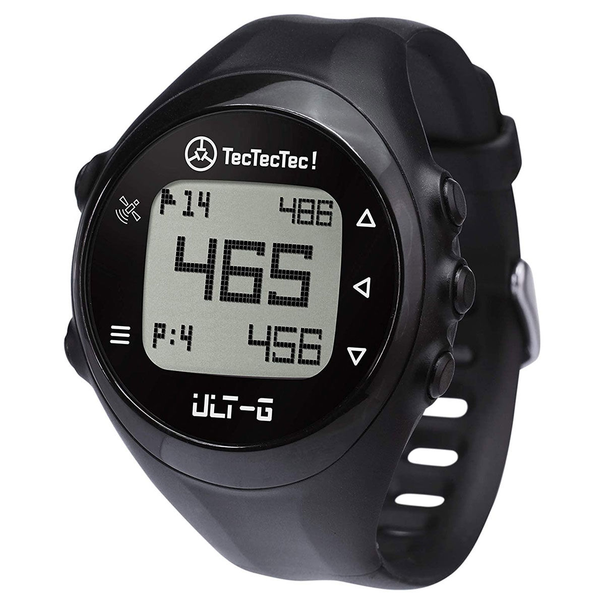TecTecTec Black ULT-G Golf GPS Watch | American Golf, One Size