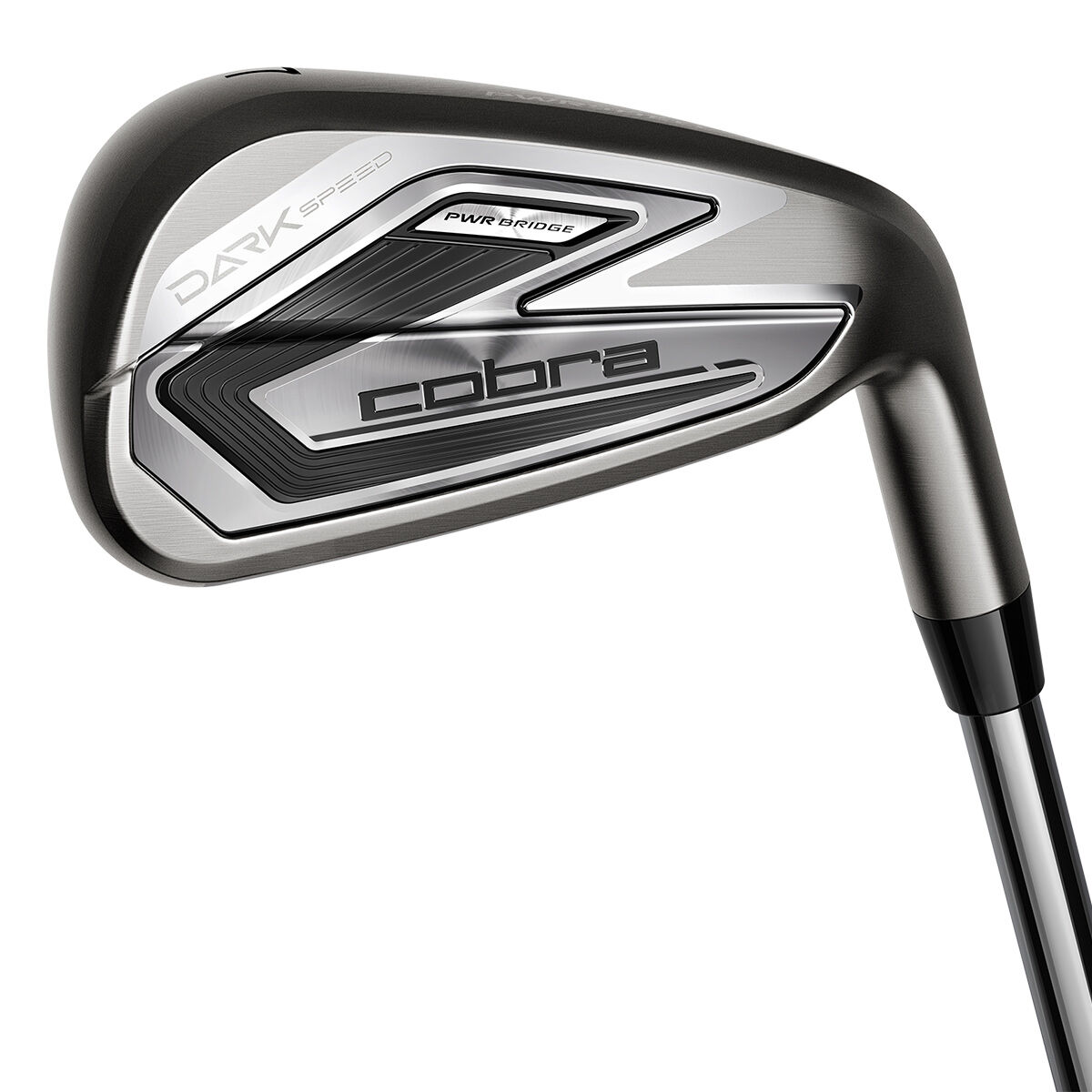 COBRA DARKSPEED Steel Golf Irons, Mens, 5-gw (7 irons) 2deg upright, Right hand, Steel 0.5"" longer, Stiff | American Golf