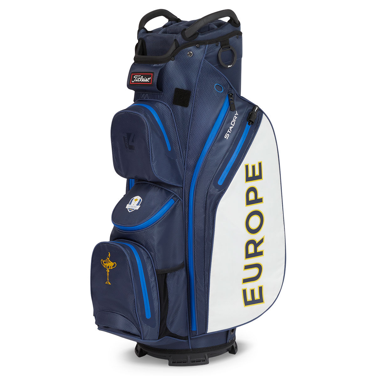 Titleist StaDry 14 Ryder Cup Limited-Edition Waterproof Golf Cart Bag, Navy, one size | American Golf