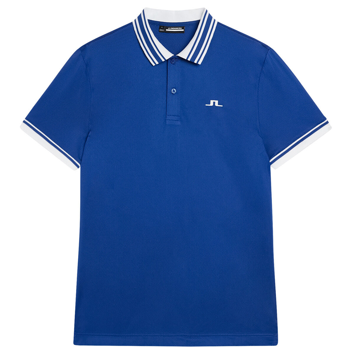 J.Lindeberg Men’s Reeve Golf Polo Shirt, Mens, Sodalite blue, Large | American Golf