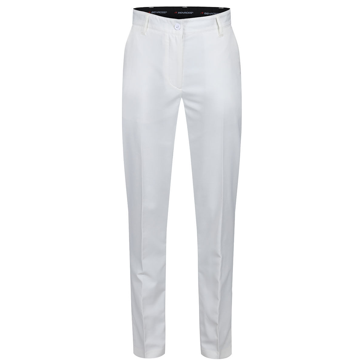 Benross Womens Core Stretch Stretch Golf Trousers, Female, White, 16 | American Golf