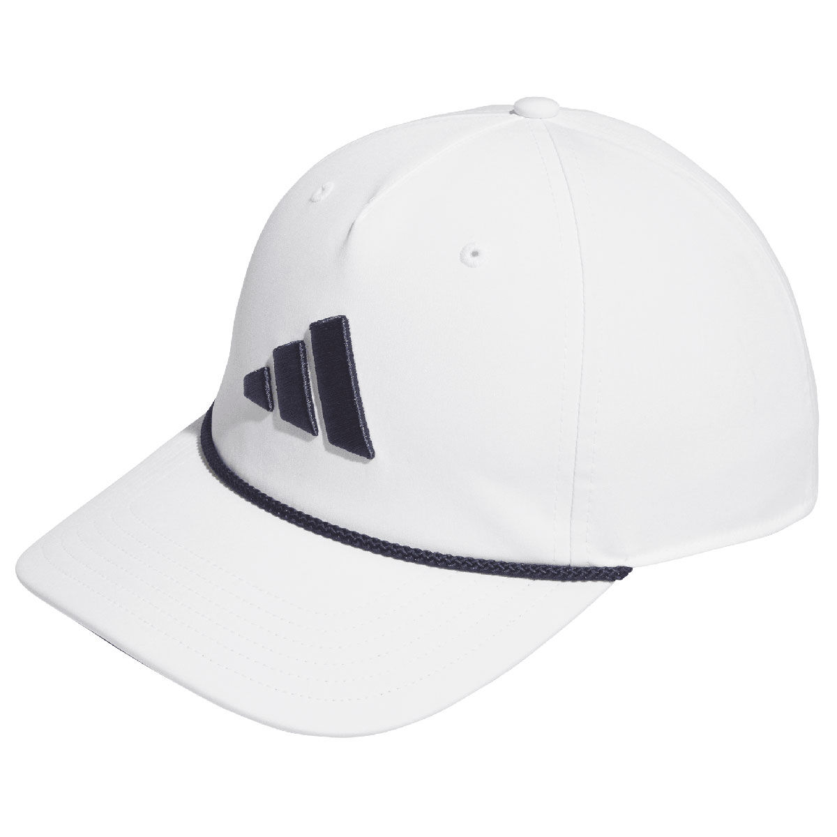 adidas Men’s Tour 5 Panel Golf Cap, Mens, White, One size | American Golf