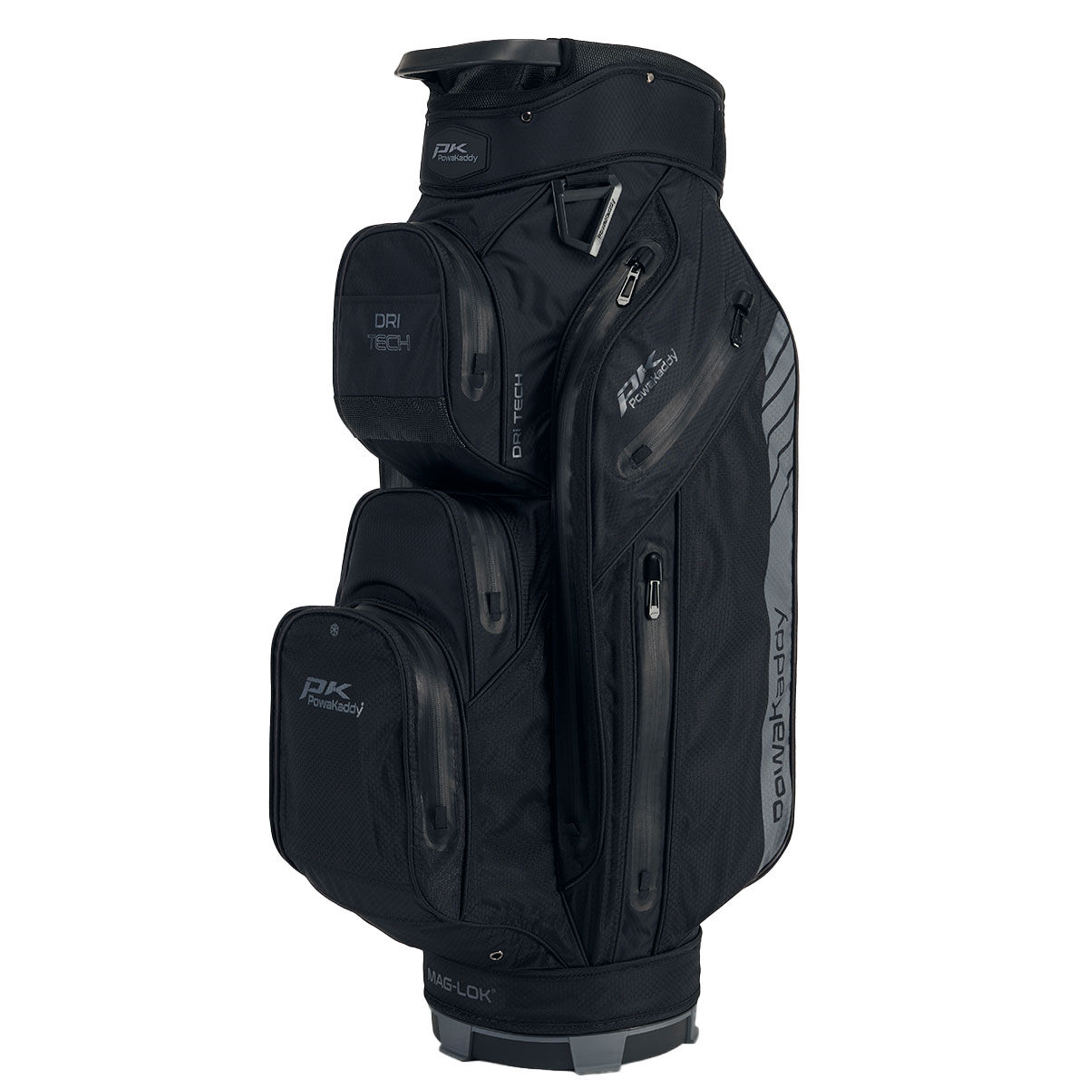 PowaKaddy Dri Tech Waterproof Golf Cart Bag, Stealth black, One Size | American Golf