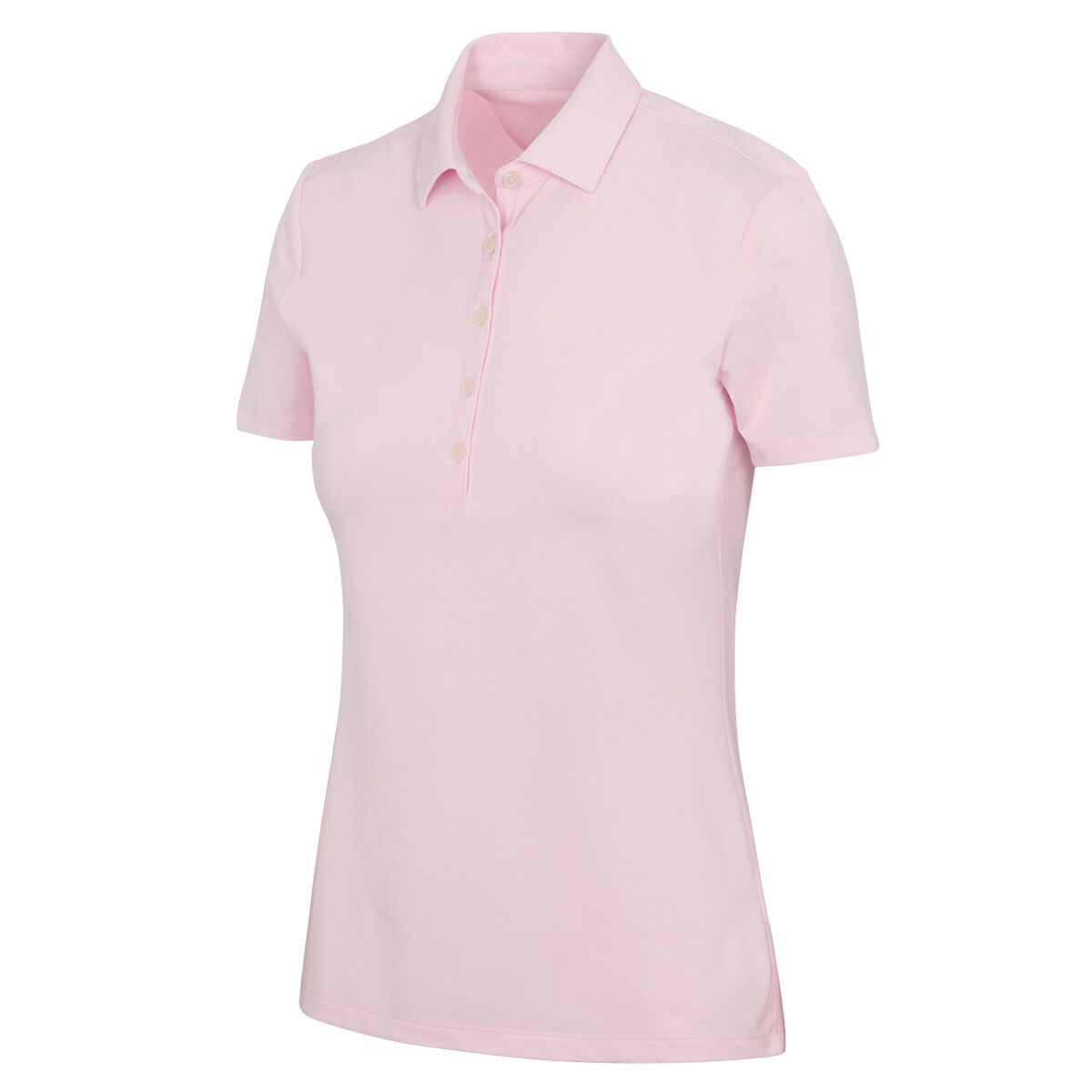 Greg Norman Womens Shark Logo Golf Polo Shirt, Female, Pink lemonade, Xs | American Golf