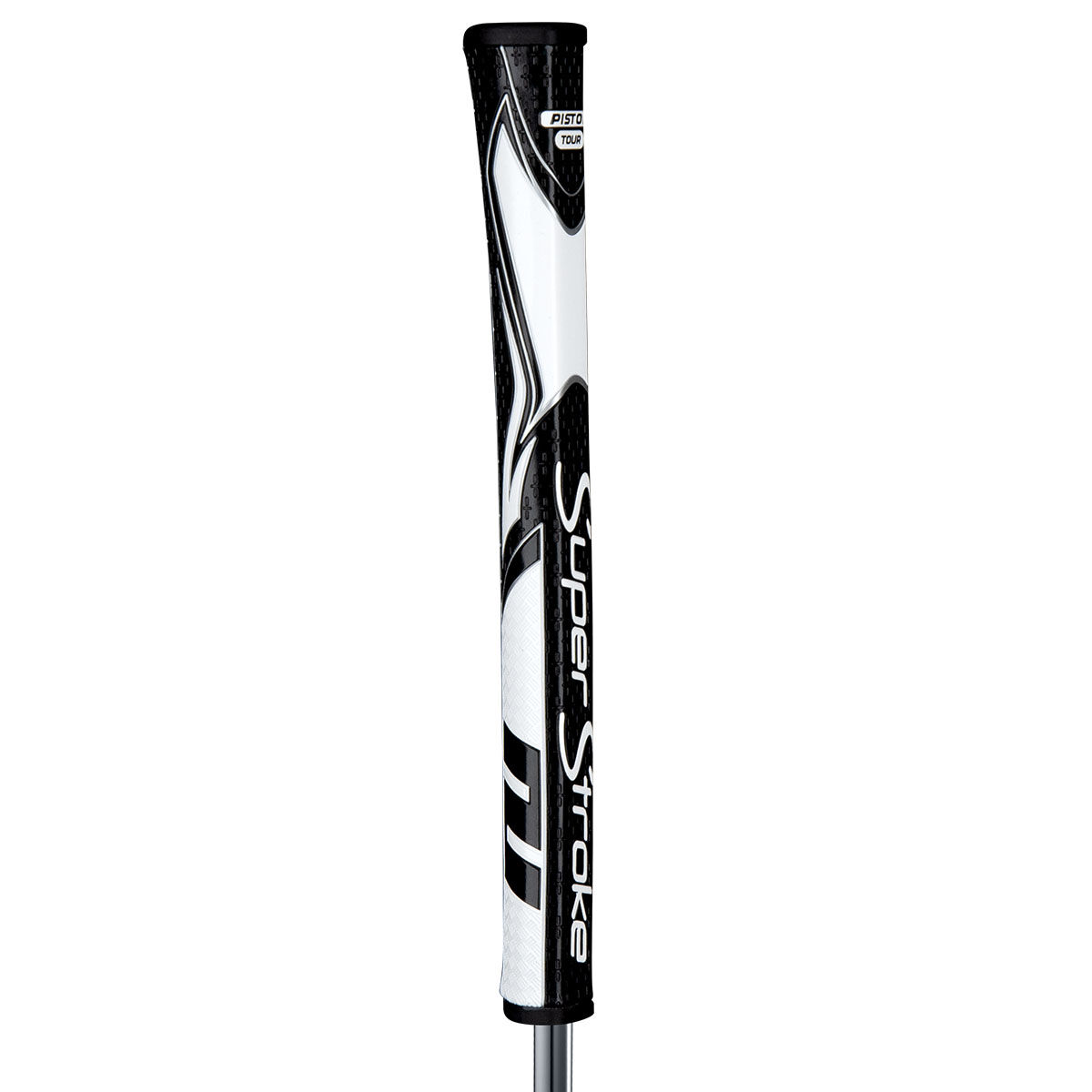 SuperStroke Black and White Zenergy Pistol Tour Golf Putter Grip | American Golf, One Size