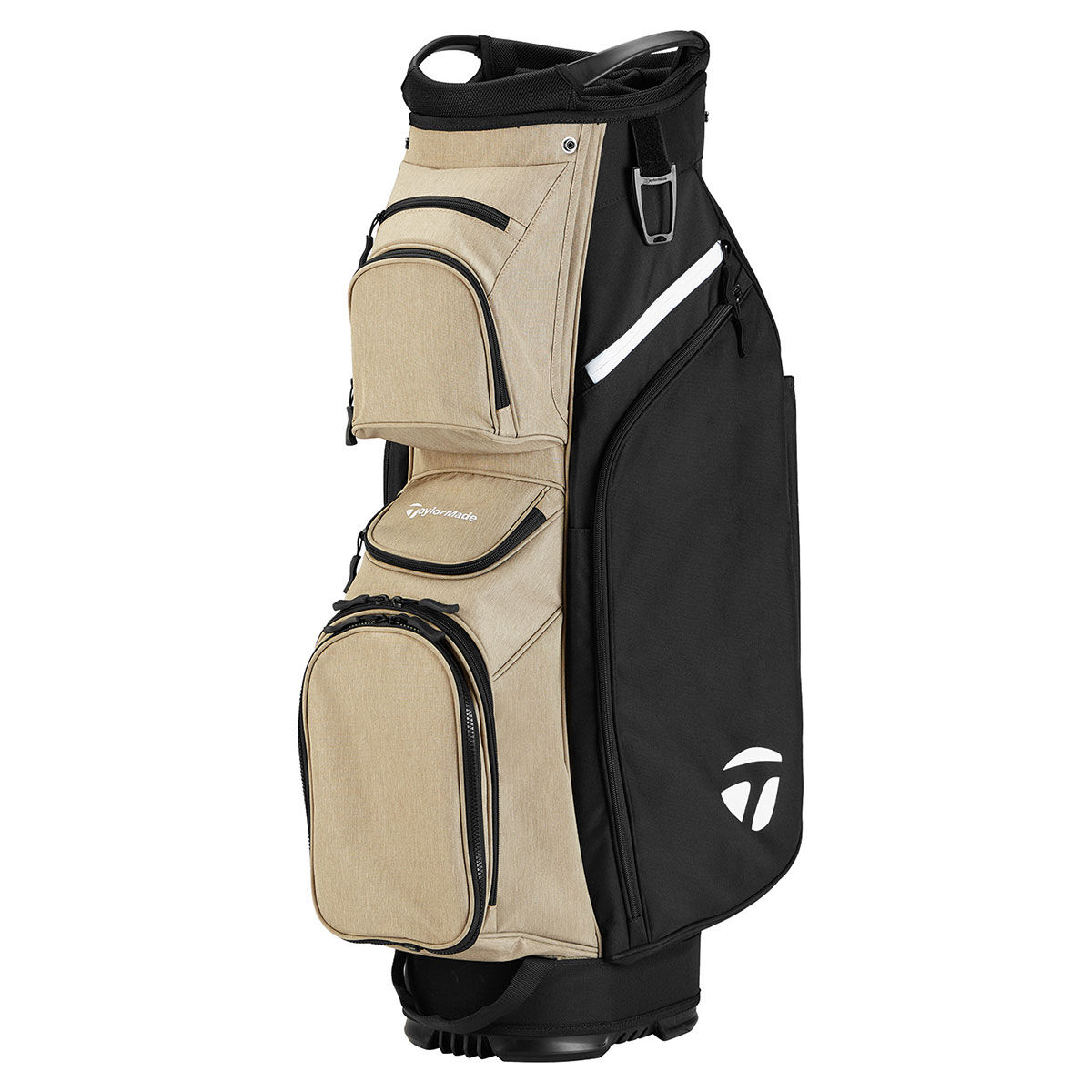 TaylorMade Cart Lite Golf Cart Bag, Blk/tan | American Golf