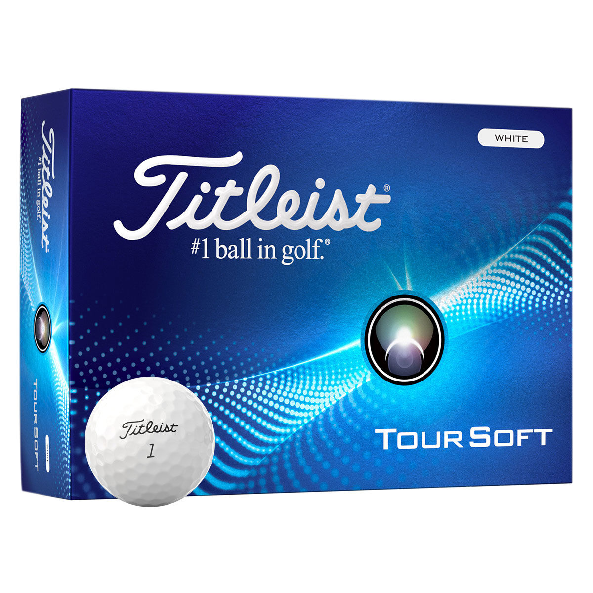 Titleist Tour Soft 12 Golf Ball Pack, Mens, White | American Golf