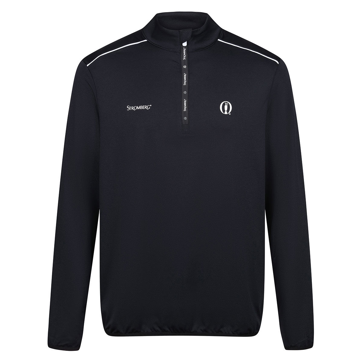 Stromberg Mens Black The Open Wrexit Midlayer, Size: XL | American Golf