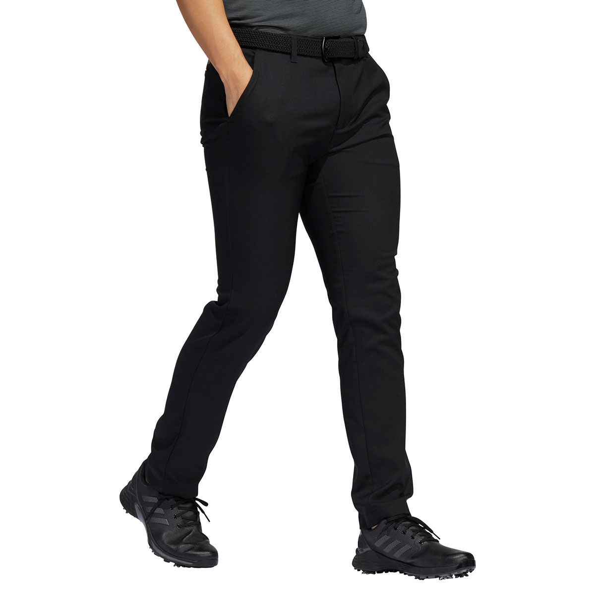 adidas Men’s Ultimate365 PRIMEGREEN Tapered Stretch Golf Trousers, Mens, Black, 32, Short | American Golf