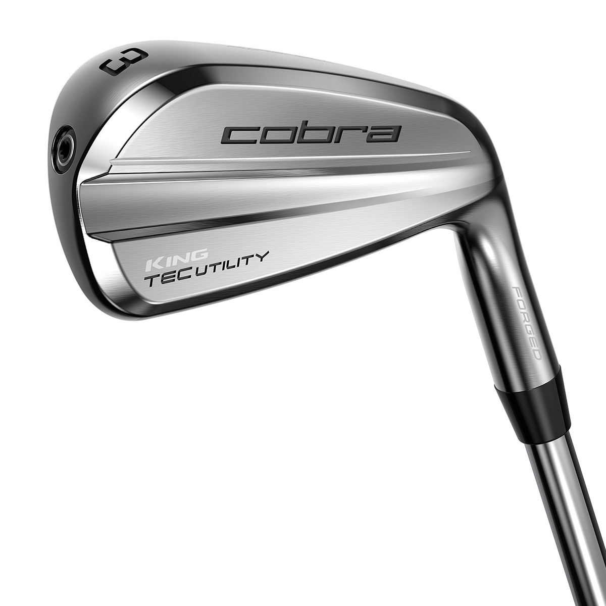 Cobra Golf Hybrid Golf Club, Men’s Grey and Black King TEC Utility Custom Fit | American Golf, One Size