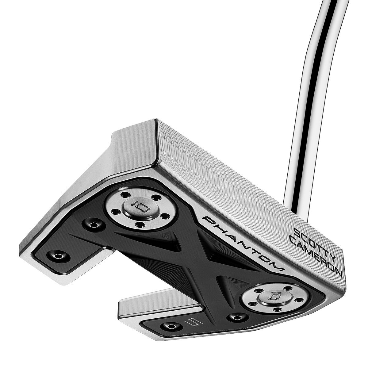 Titleist Men’s Silver and Black Scotty Cameron Phantom X 5 Custom Fit Golf Putter | American Golf, 34inches