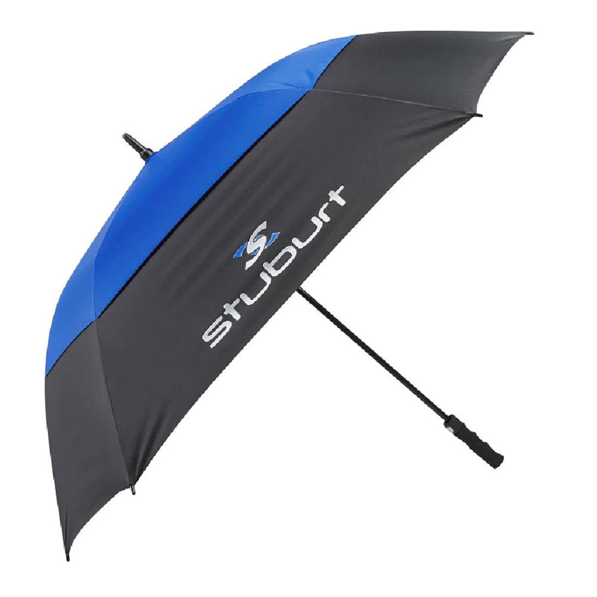 Stuburt Endurance Dual Canopy Square Golf Umbrella, Mens, Blue, 66 inches | American Golf