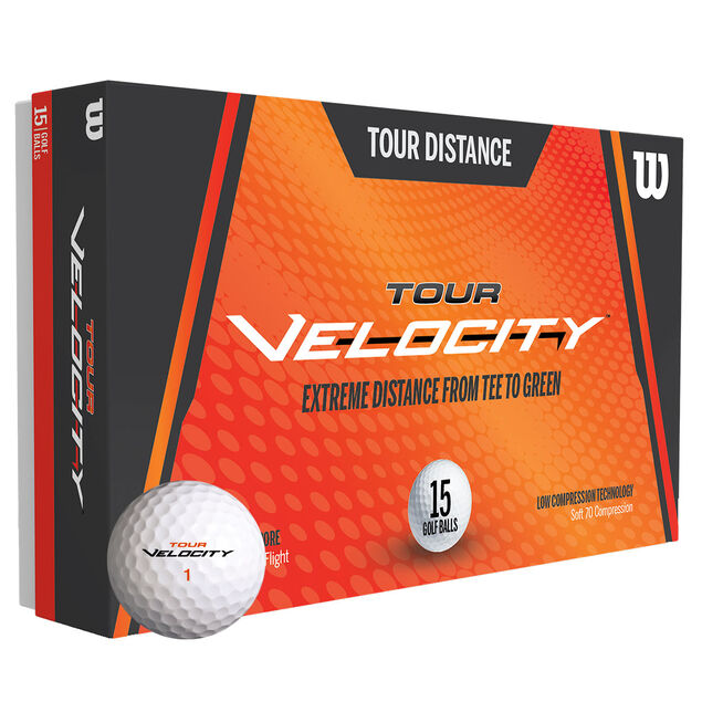 wilson tour velocity accuracy golf balls