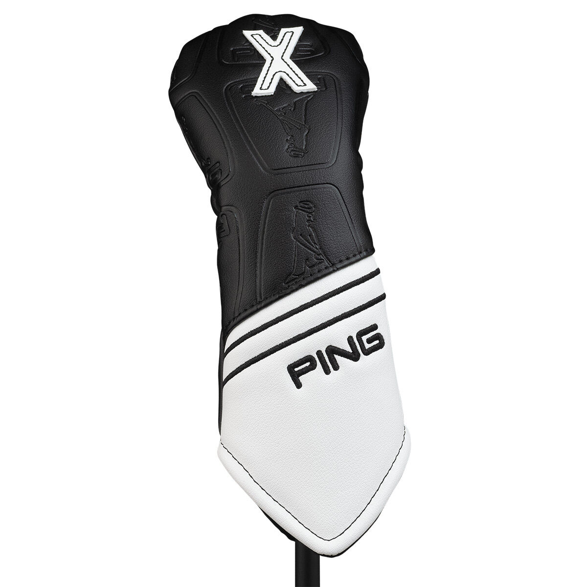 PING Core 214 Golf Hybrid Head Cover, Mens, White/black | American Golf
