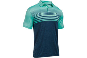 Under Armour CoolSwitch Upright Stripe Polo Shirt