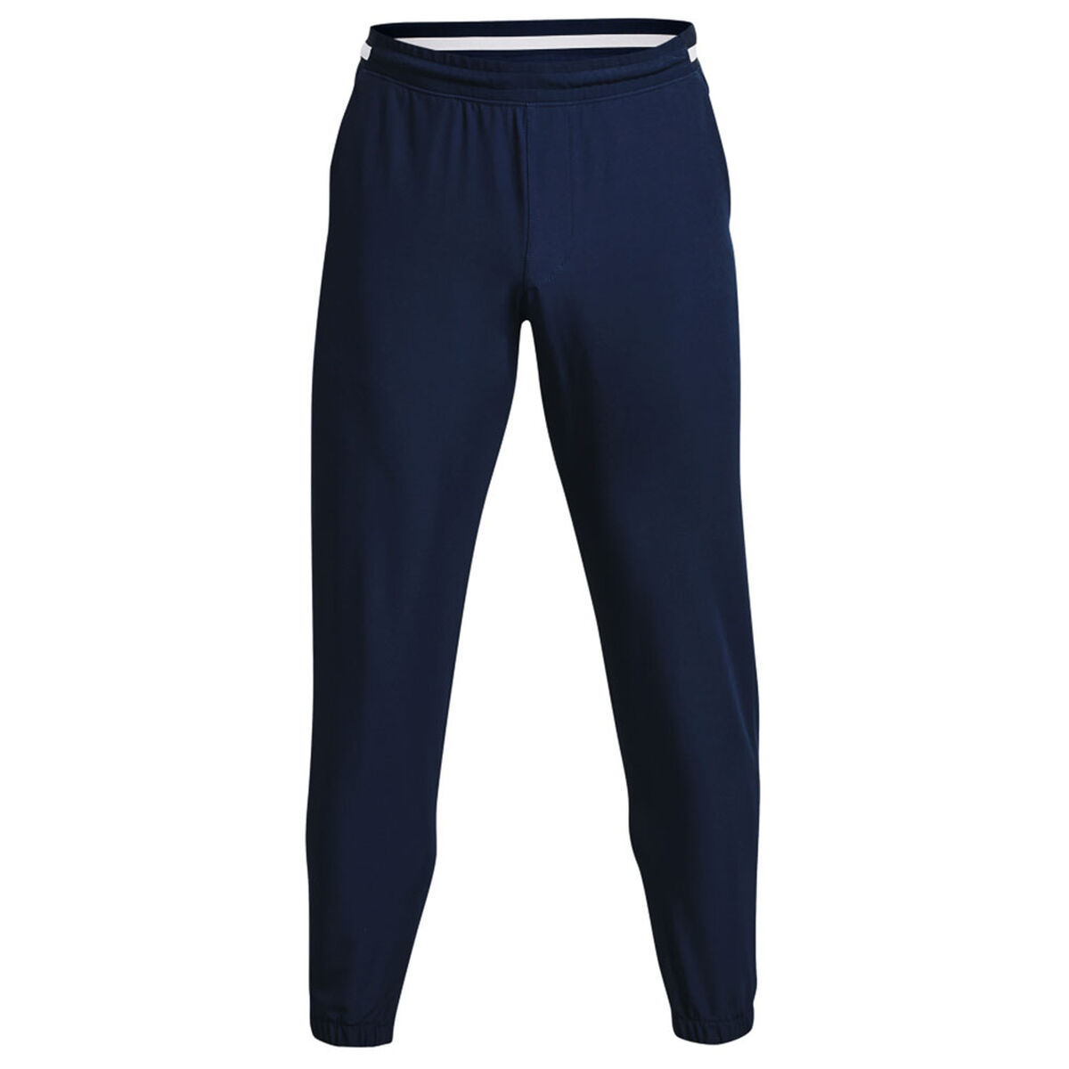 Under Armour Men’s Navy Blue, White and Grey Comfortable UA Drive Jogger Golf Trousers, Size: Xtra Large | American Golf