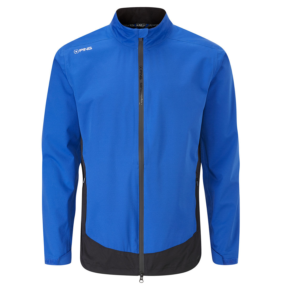Ping Blue and Black Lightweight Sensordry 2.5 Graphene Golf Jacket, Size: Medium | American Golf