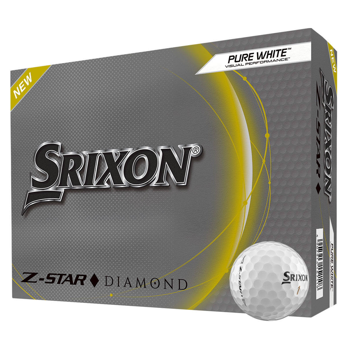 Srixon Golf Ball, White Z-Star Diamond 12 Pack | American Golf, One Size