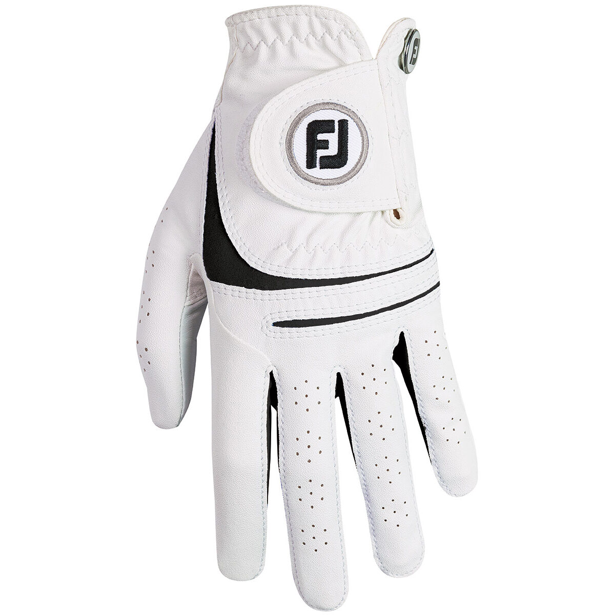 FootJoy Womens WeatherSof Golf Glove, Female, Left hand, Large, White | American Golf