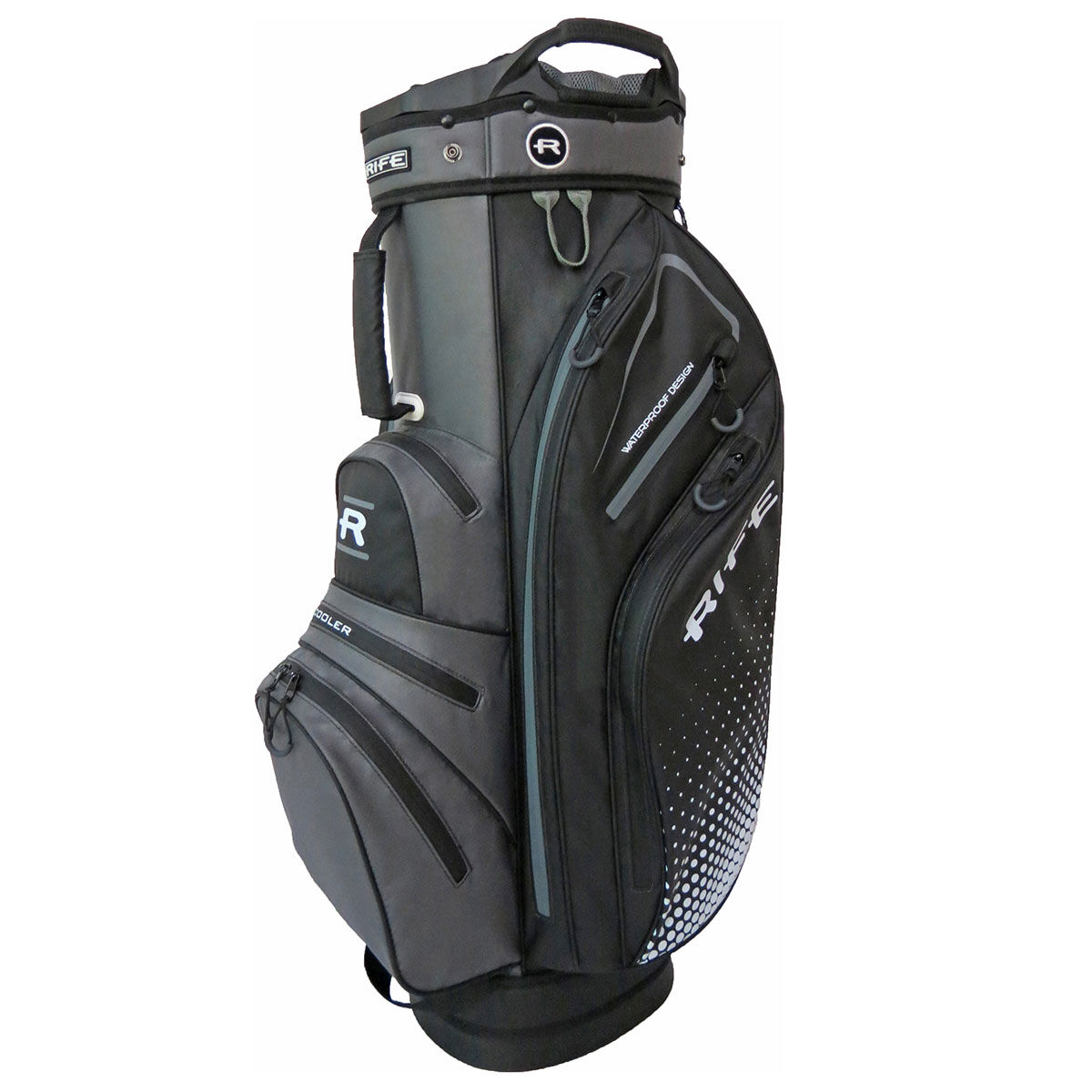 Rife Black Waterproof Golf Cart Bag, Size: One Size  | American Golf