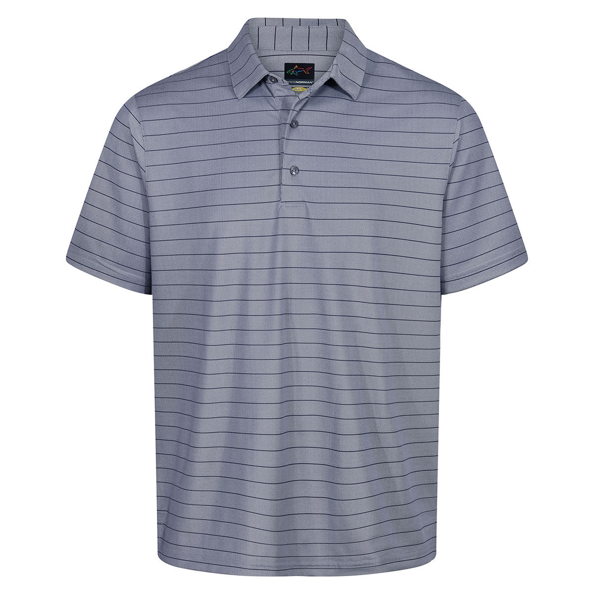 Greg Norman Men’s Freedom Micro Golf Polo Shirt, Mens, Navy, Small | American Golf