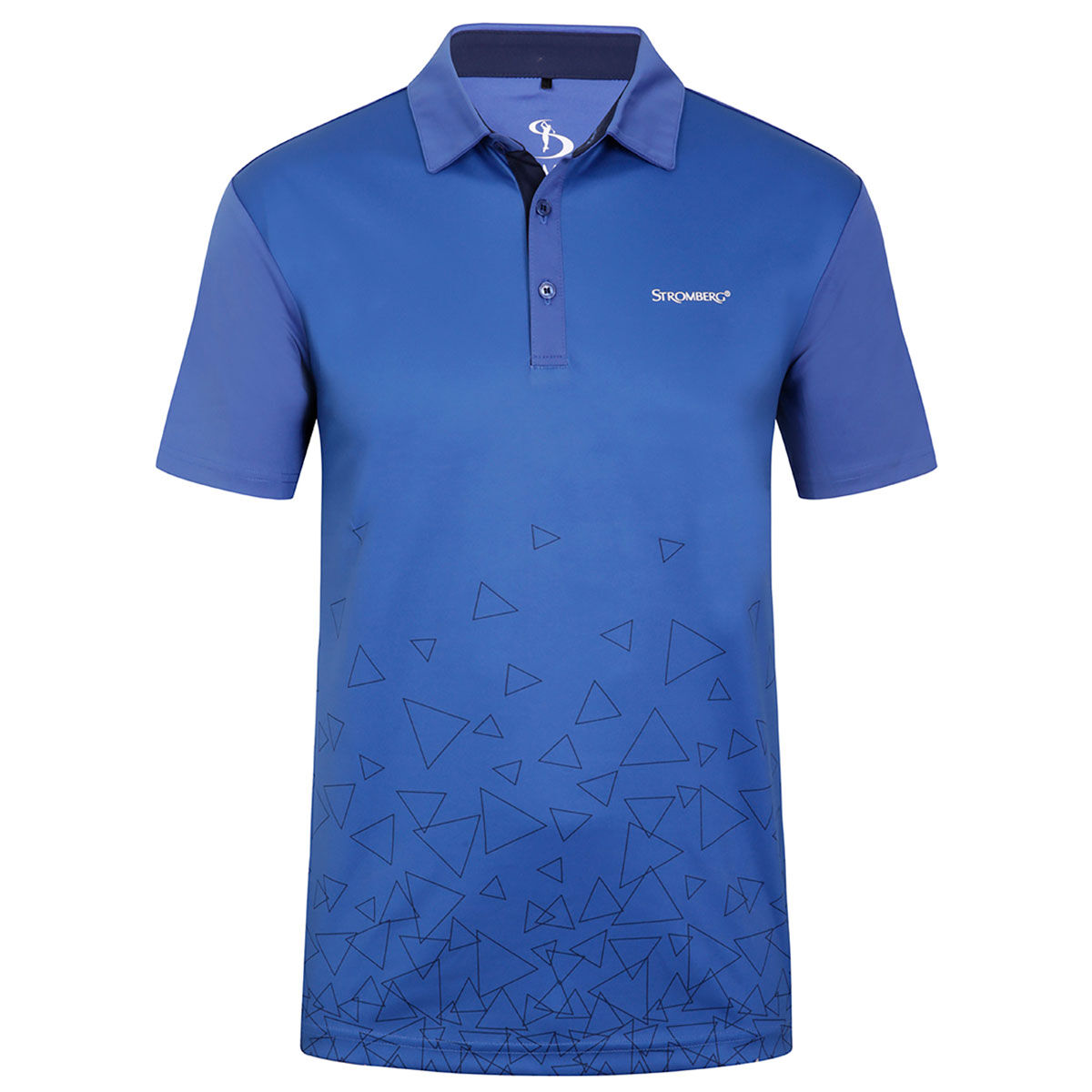 Stromberg Men’s Buck Stretch Golf Polo Shirt, Mens, Blue, Small | American Golf