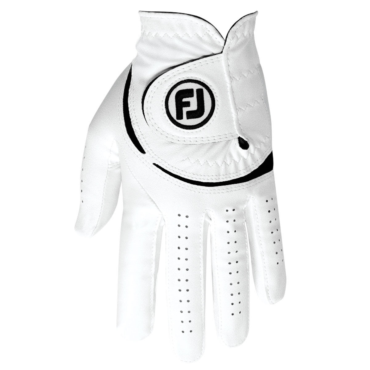 FootJoy Men’s Weathersof Golf Glove, Mens, Left hand, Small, White | American Golf