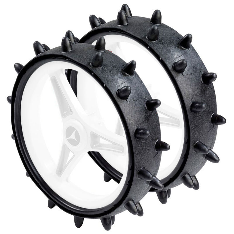 Motocaddy Hedgehog Rear Push Trolley Wheel Covers Male Black