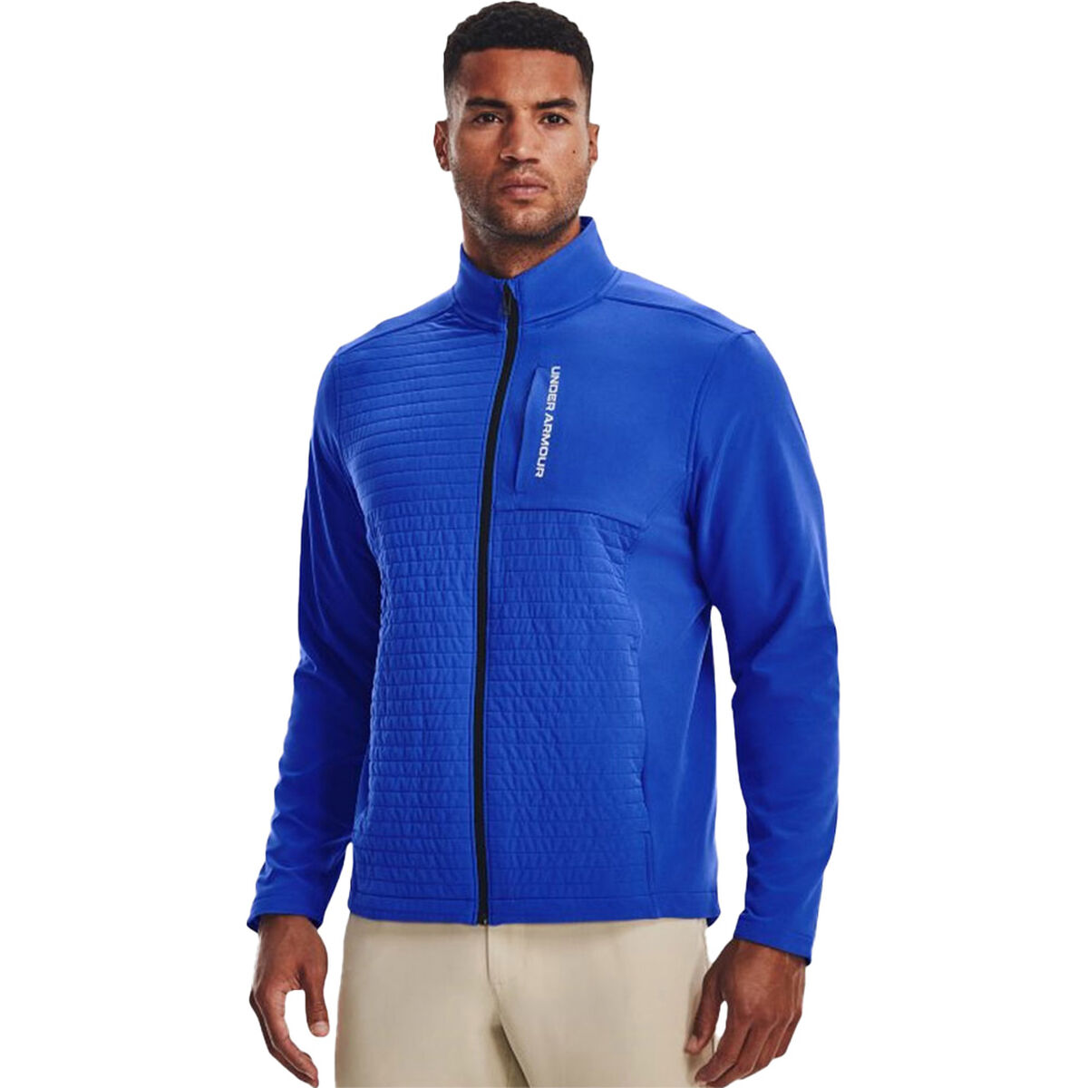 Under Armour Blue Comfortable Storm Revo Golf Jacket, Size: Medium | American Golf