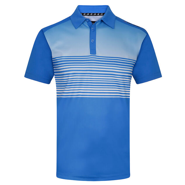 Benross Men's Fade Stripe Stretch Golf Polo Shirt from american golf