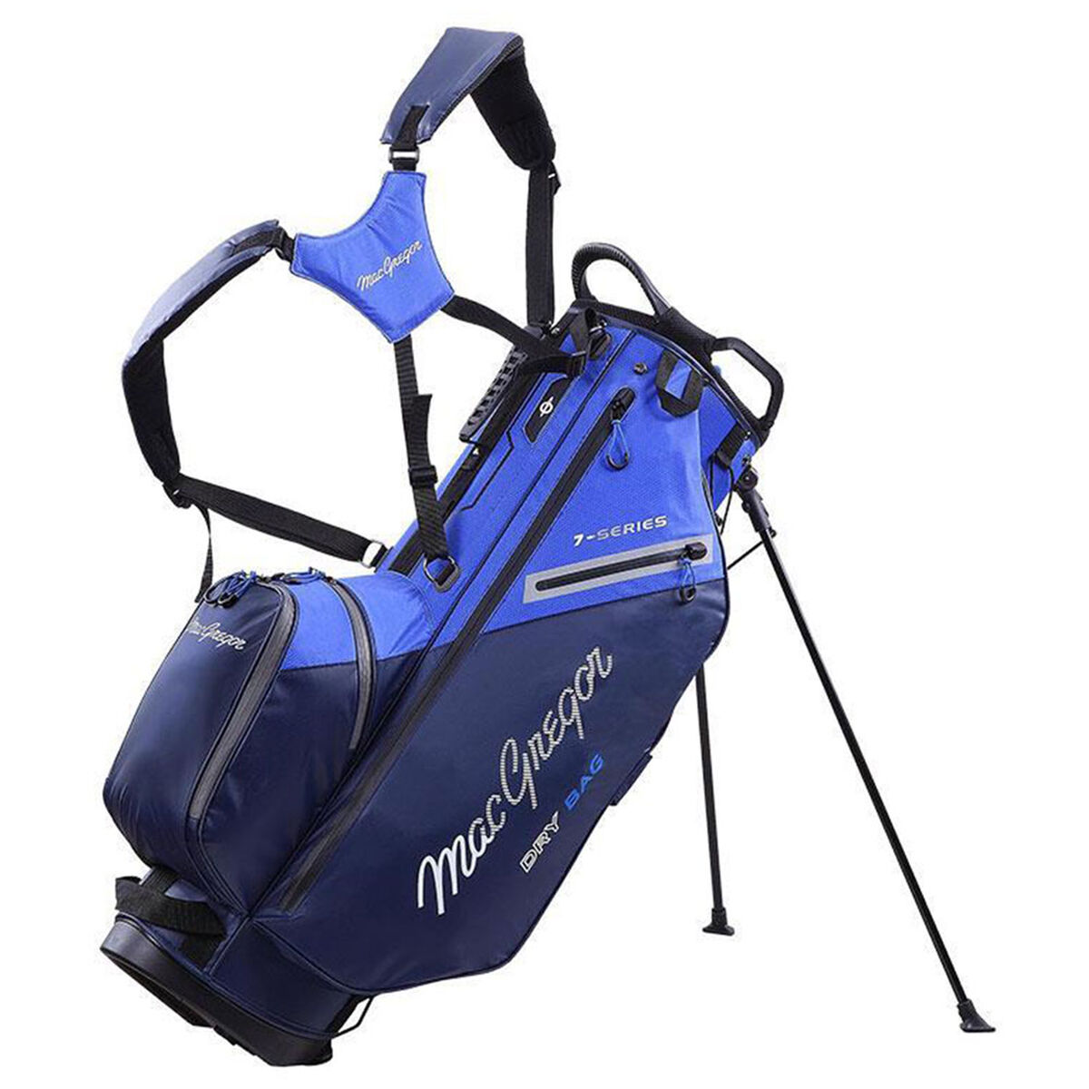 MacGregor Navy Blue 7-Series Water-Resistant Golf Stand Bag, Size: One Size  | American Golf