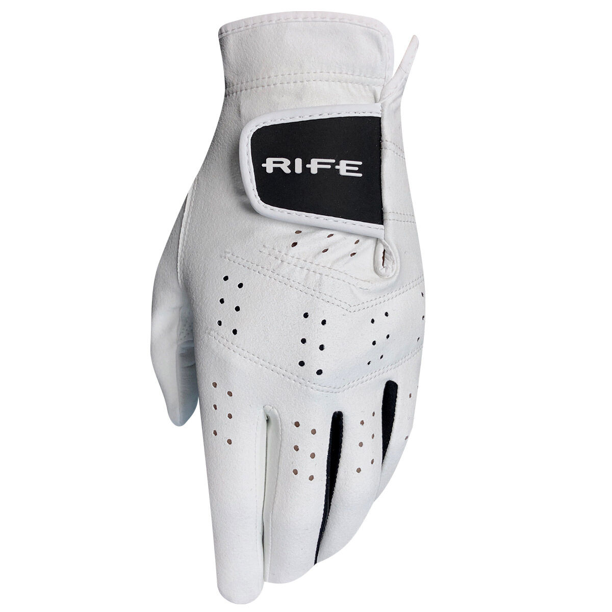 Rife Men’s RX2 All Weather Golf Glove, Mens, Left hand, Small, White | American Golf