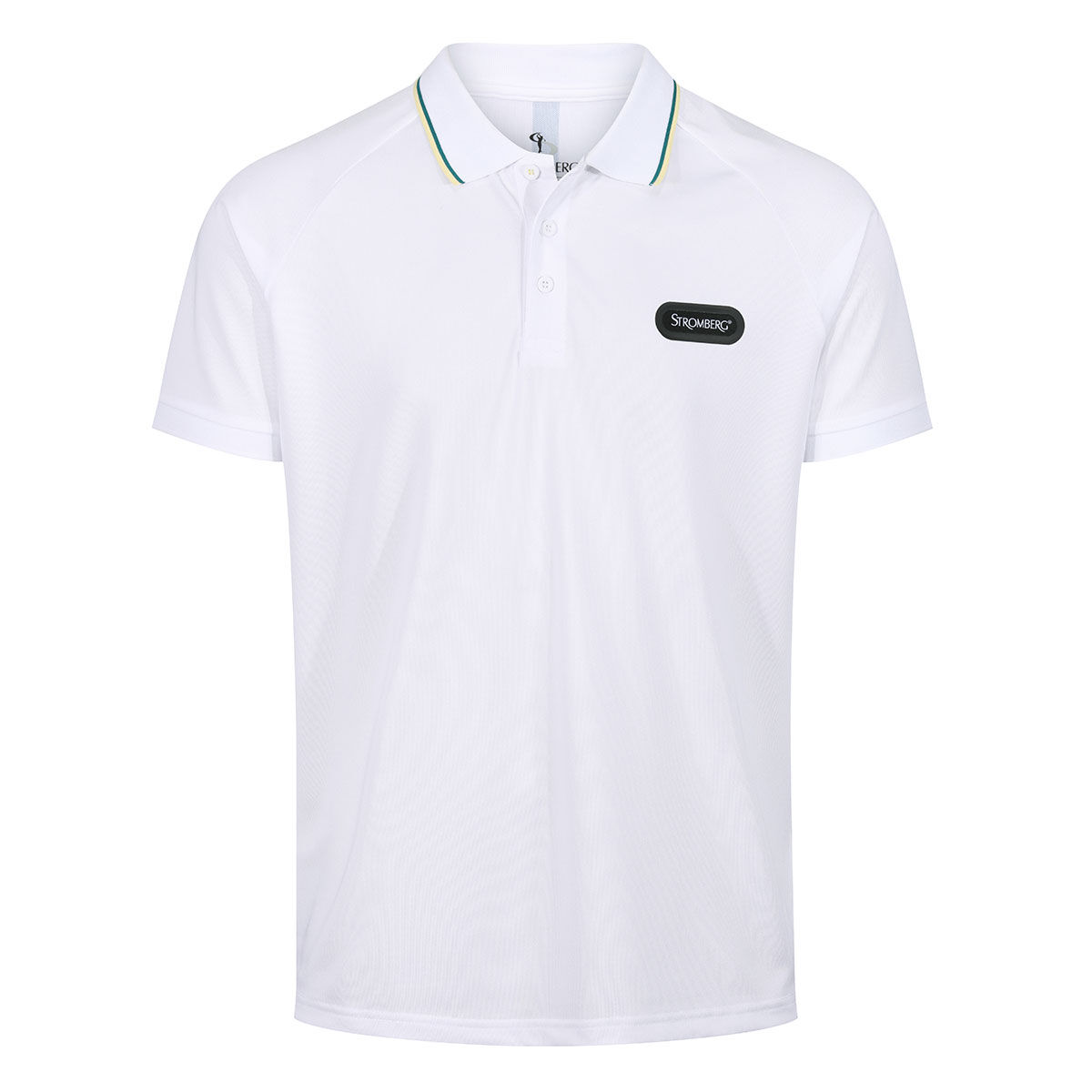 Stromberg Men’s Marvi Golf Polo Shirt, Mens, White/sunshine/everglade, Medium | American Golf