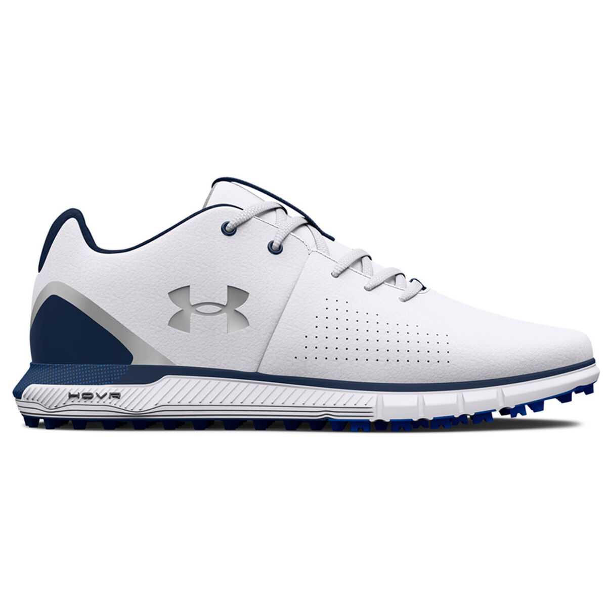 Under Armour Men’s HOVR Fade 2 Spikeless Golf Shoes, Mens, White/academy/academy, 9 | American Golf