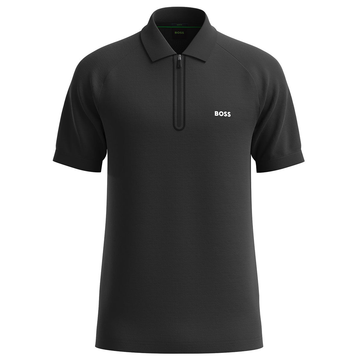 Hugo Boss Men’s Philicular Golf Polo Shirt, Mens, Black, Large | American Golf