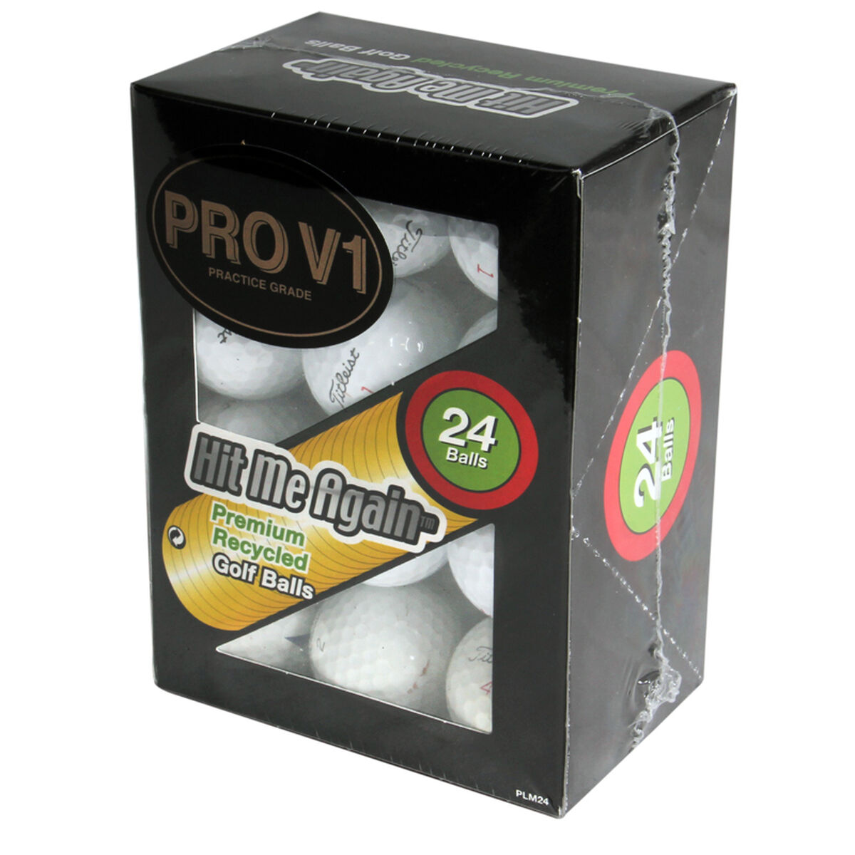 Challenge Golf White Dimple Challenge Titleist Pro V1 Pack of 24 Practice Golf Balls, Size: One Size | American Golf