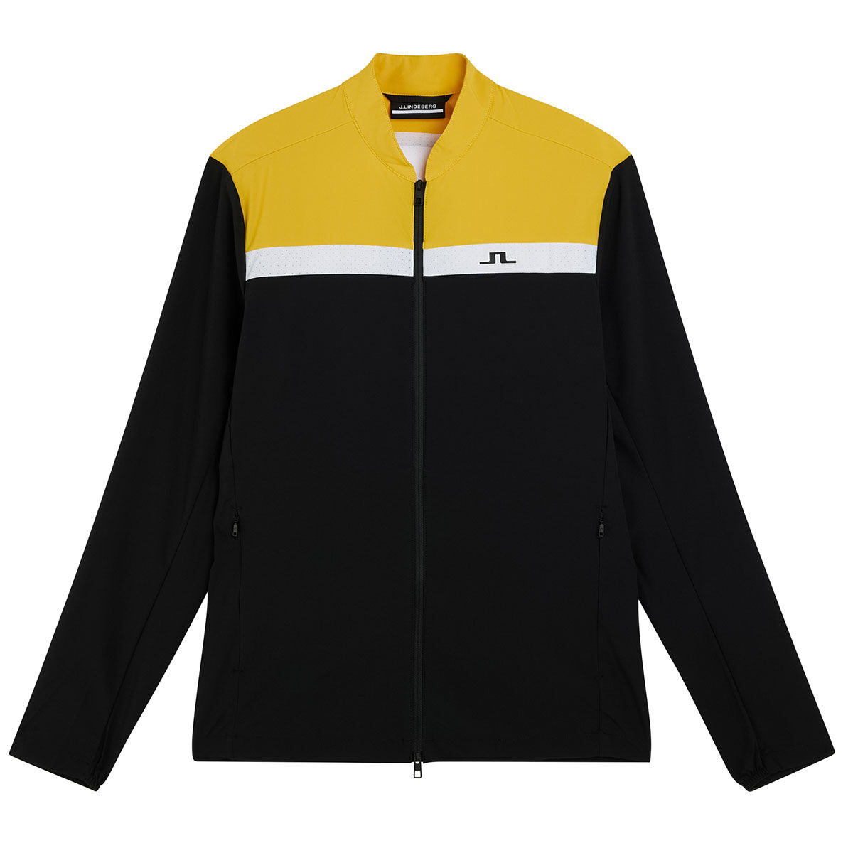 J.Lindeberg Men’s KV Hybrid Golf Jacket, Mens, Black, Xxl | American Golf