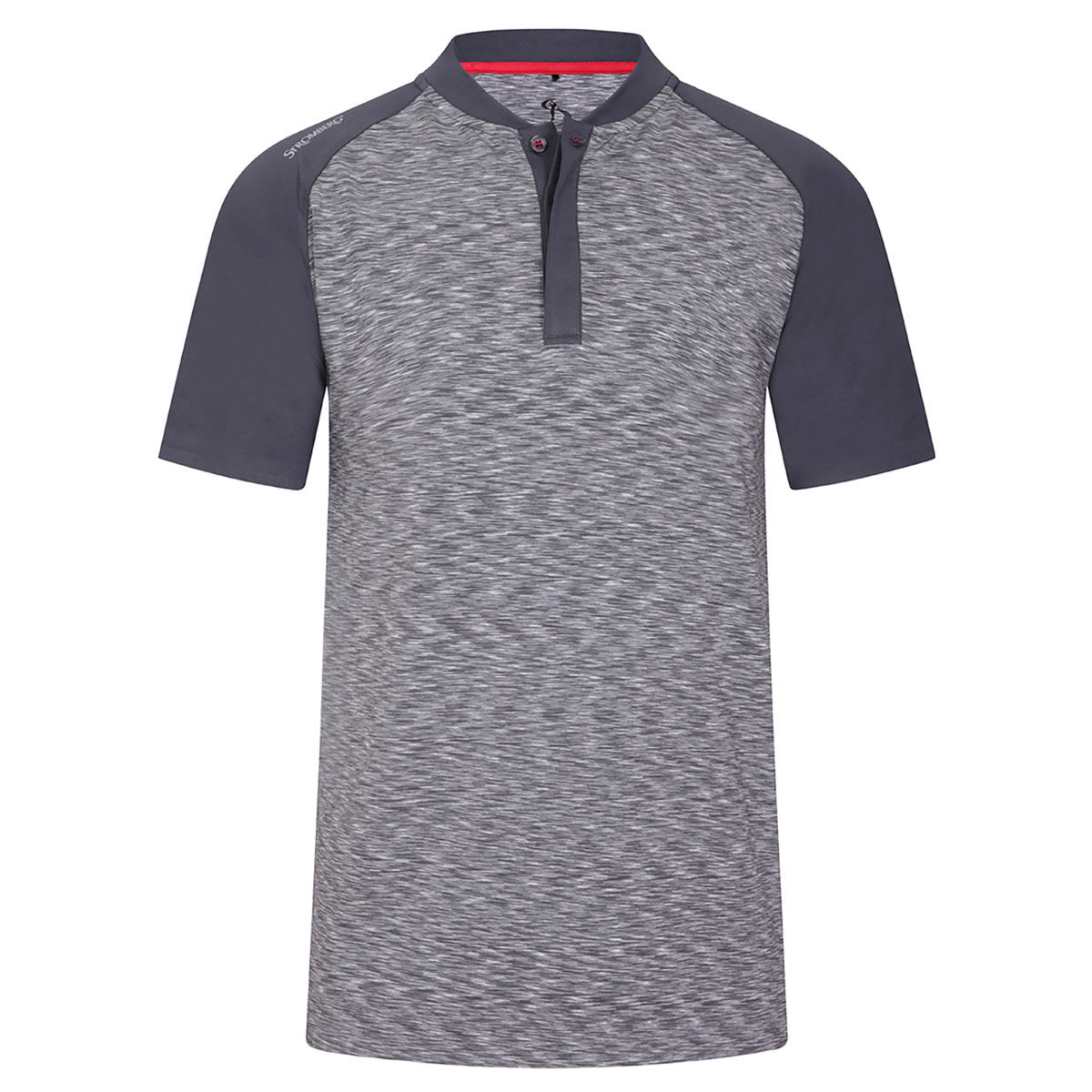 Stromberg Men’s Blade Golf Polo Shirt, Mens, Grey, Small | American Golf